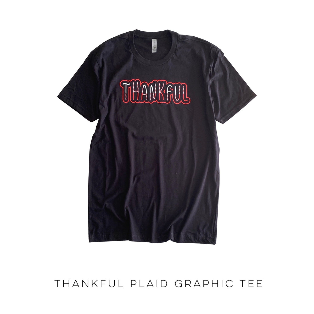 Thankful Plaid Graphic Tee