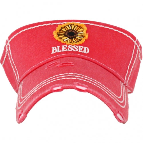 Simply Blessed Sunflower Visor