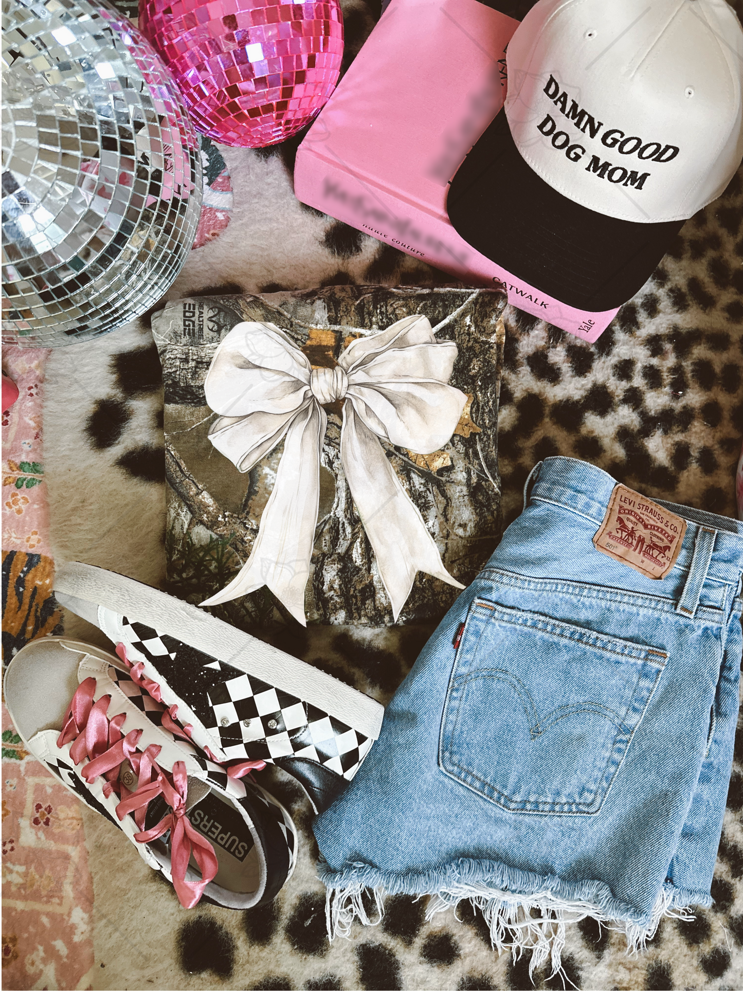 Camo Bow Tee