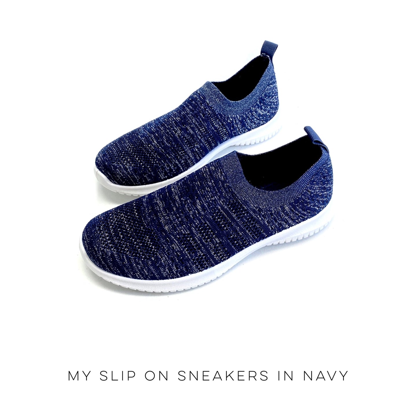 My Slip On Sneakers in Navy