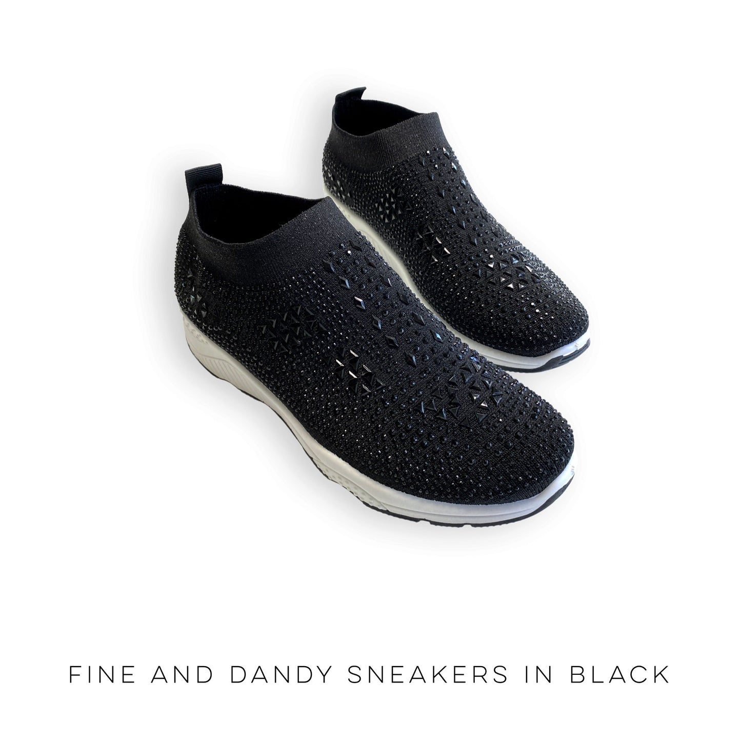 Fine and Dandy Sneakers in Black