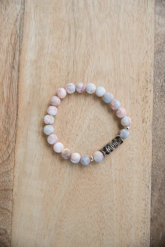 Mom Stone Bracelet