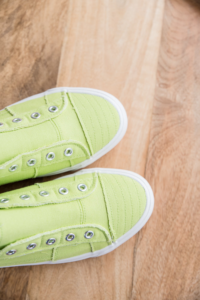My Lime Green Babalu Shoes