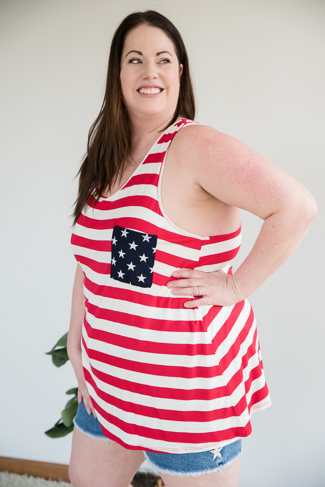 Patriotic Pocket Tank