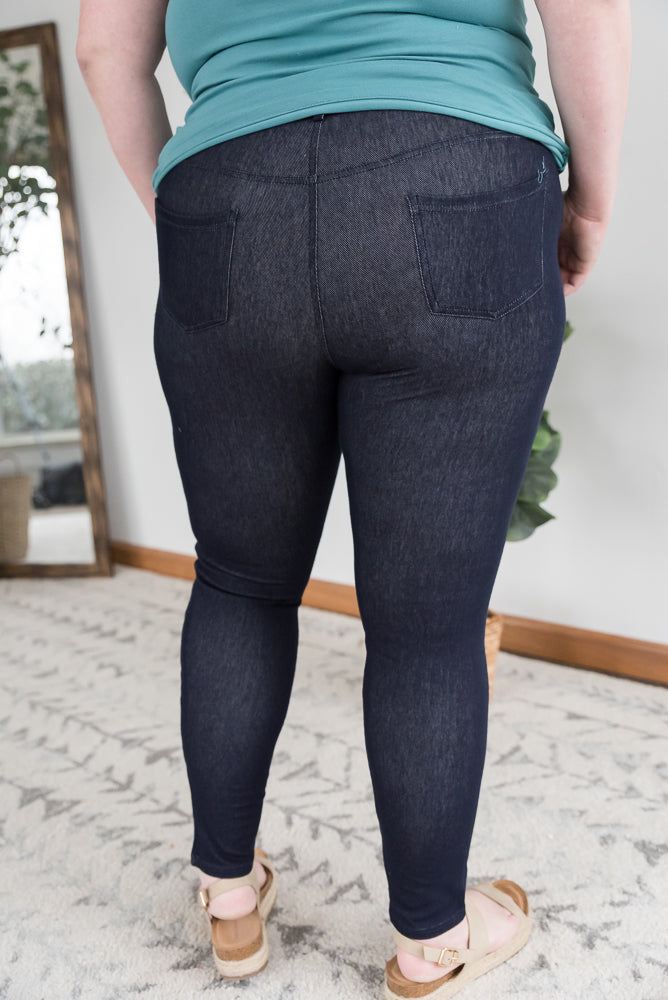 No Doubts Navy Jeggings