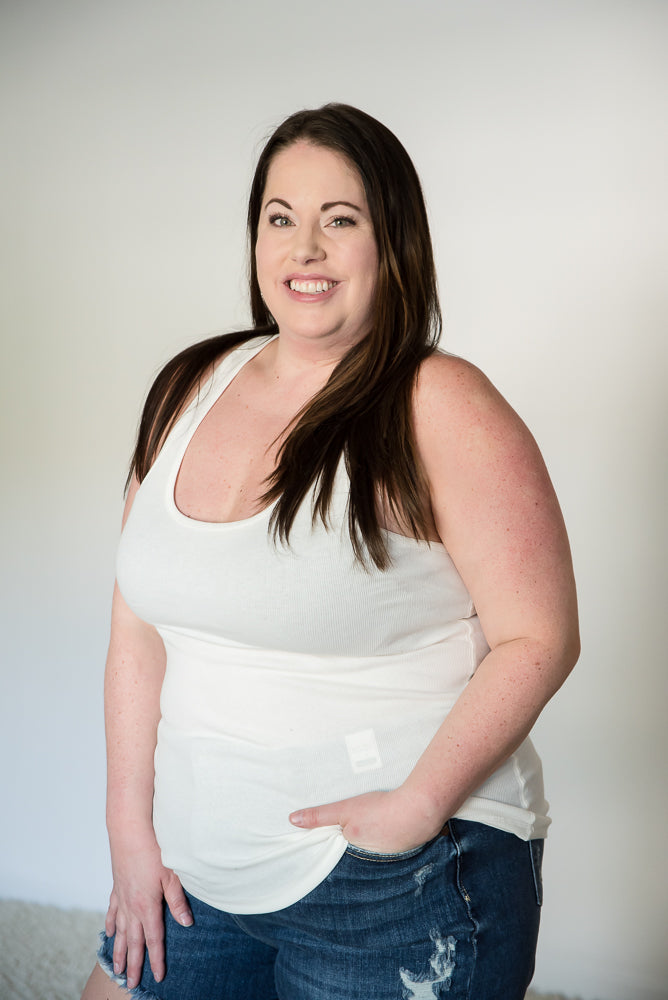 Day by Day Tank in Ivory