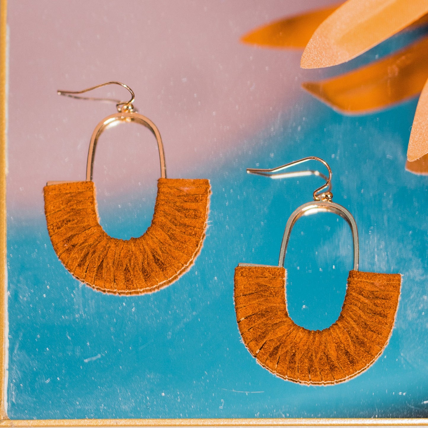Boho Hoops in Chocolate