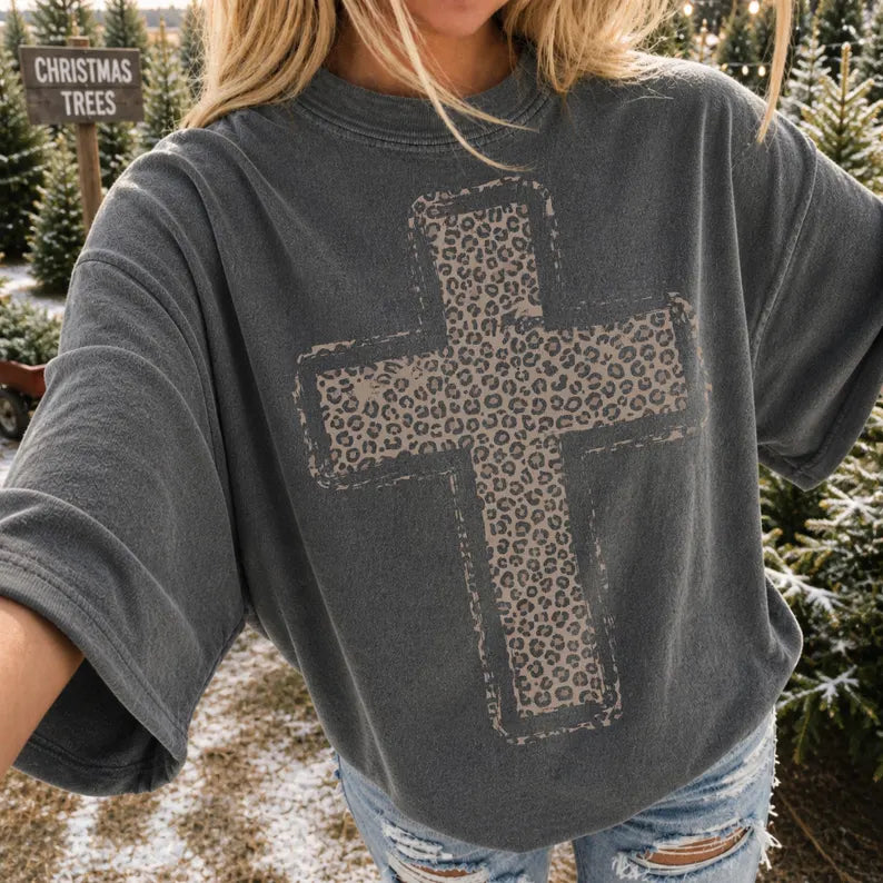 Cheetah Cross Graphic- Multiple Styles
