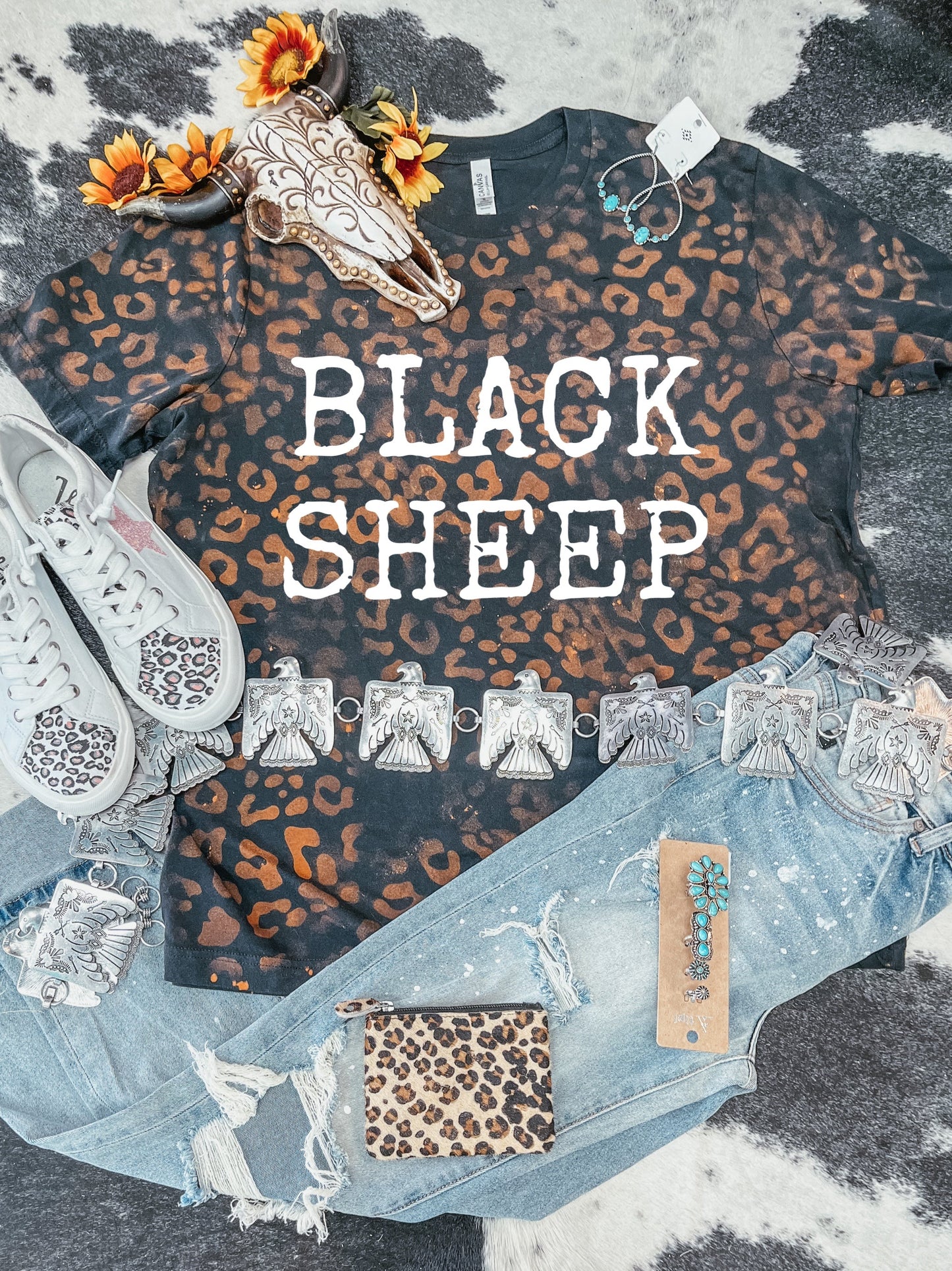 Bleached Leopard BLACK SHEEP