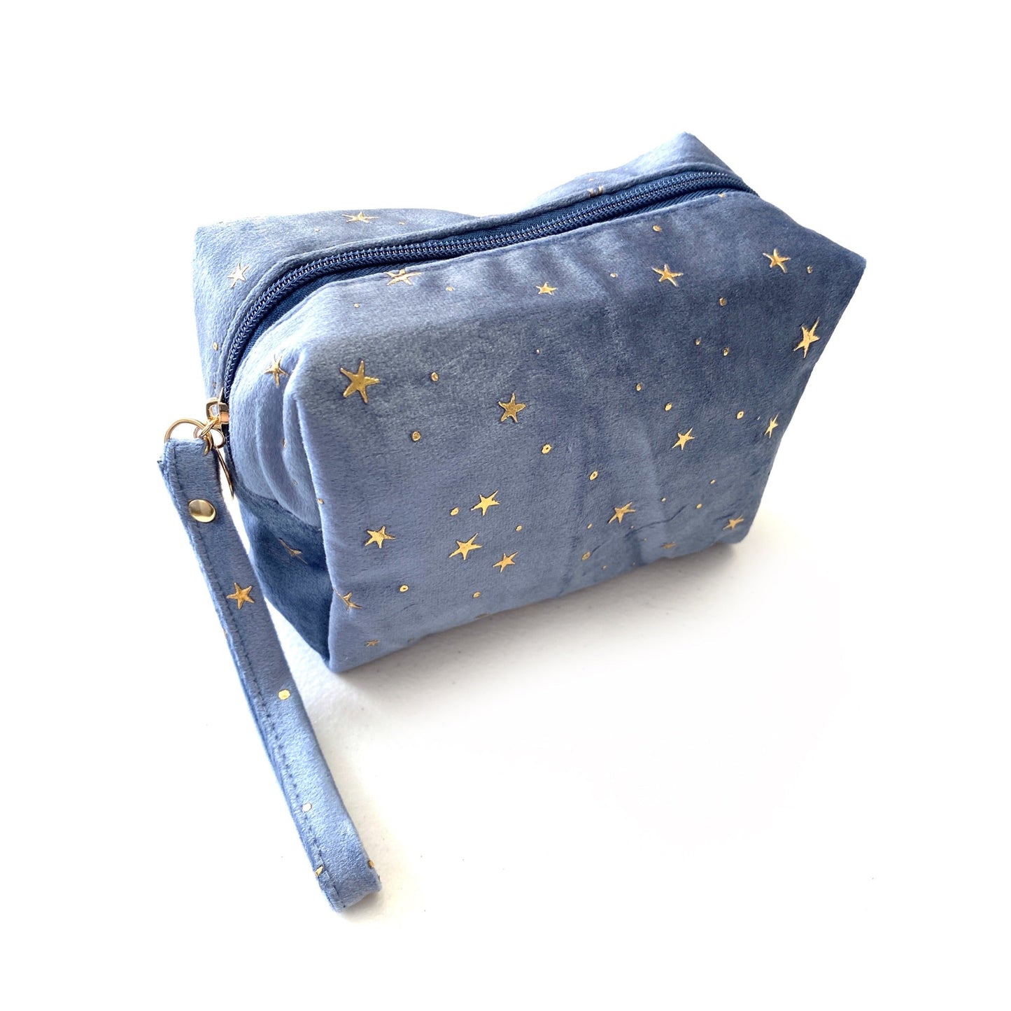 My Blue Velvet Star Cosmetic Bag