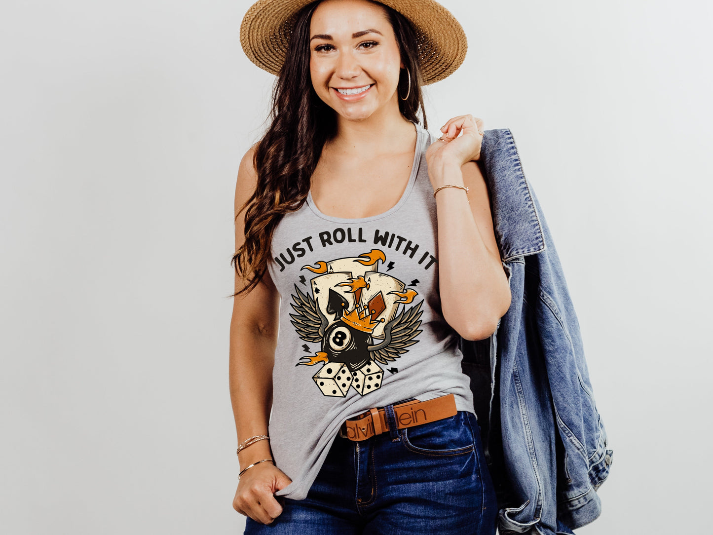 Just Roll With It Tank Top