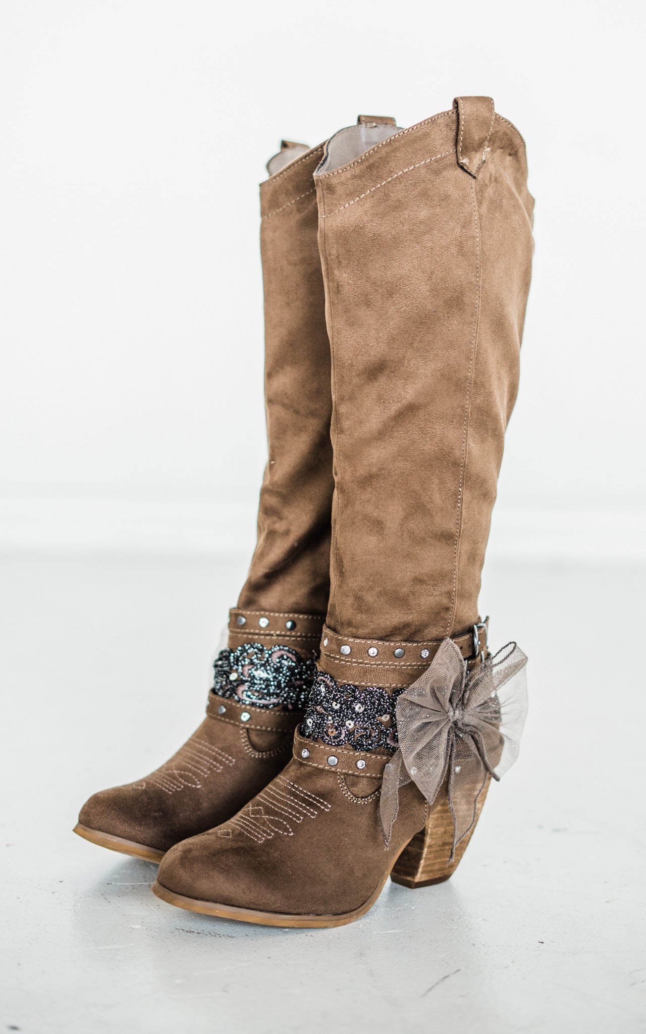 Not Rated Lush Boot in Taupe