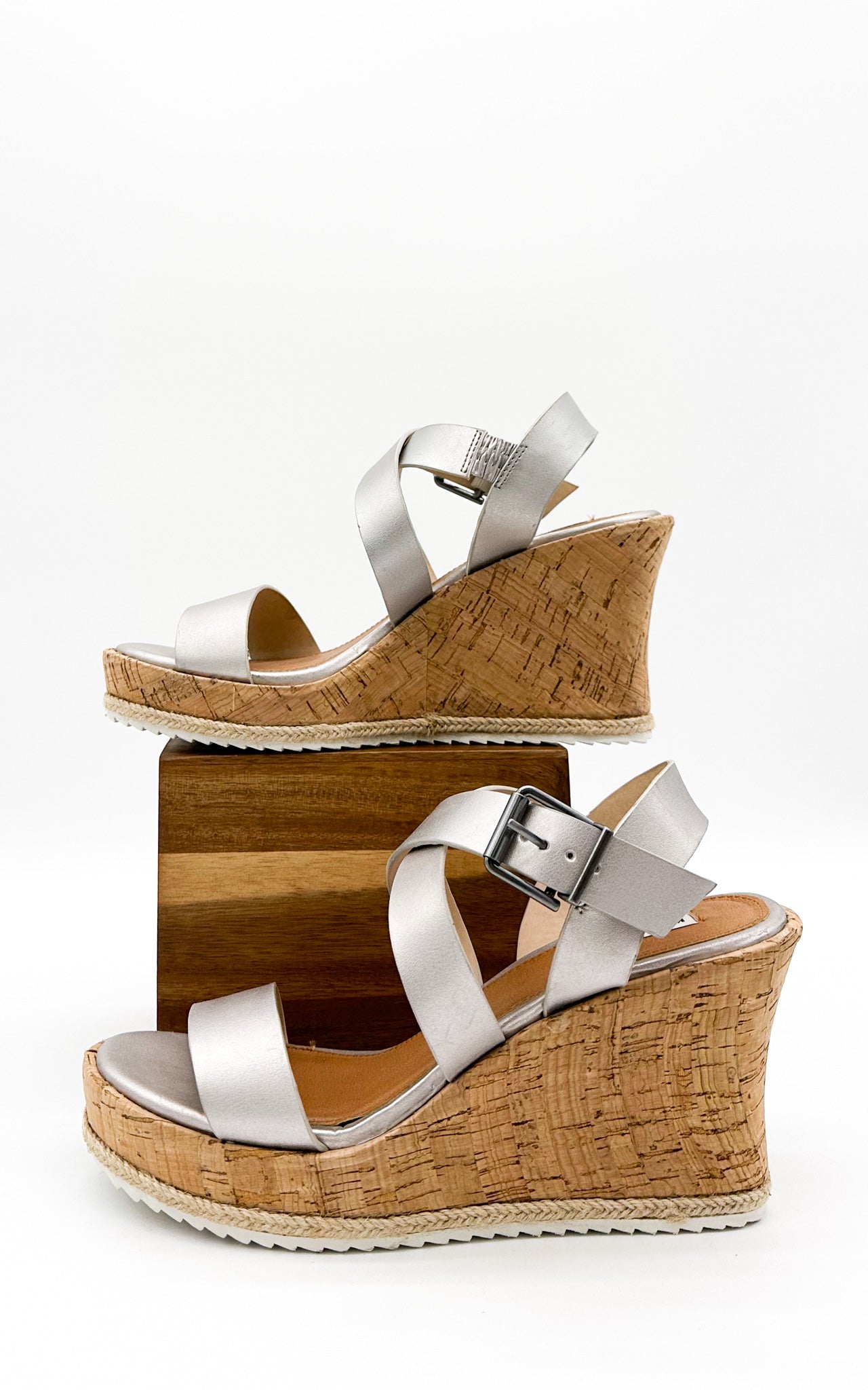 Not Rated Petal Wedge in Silver