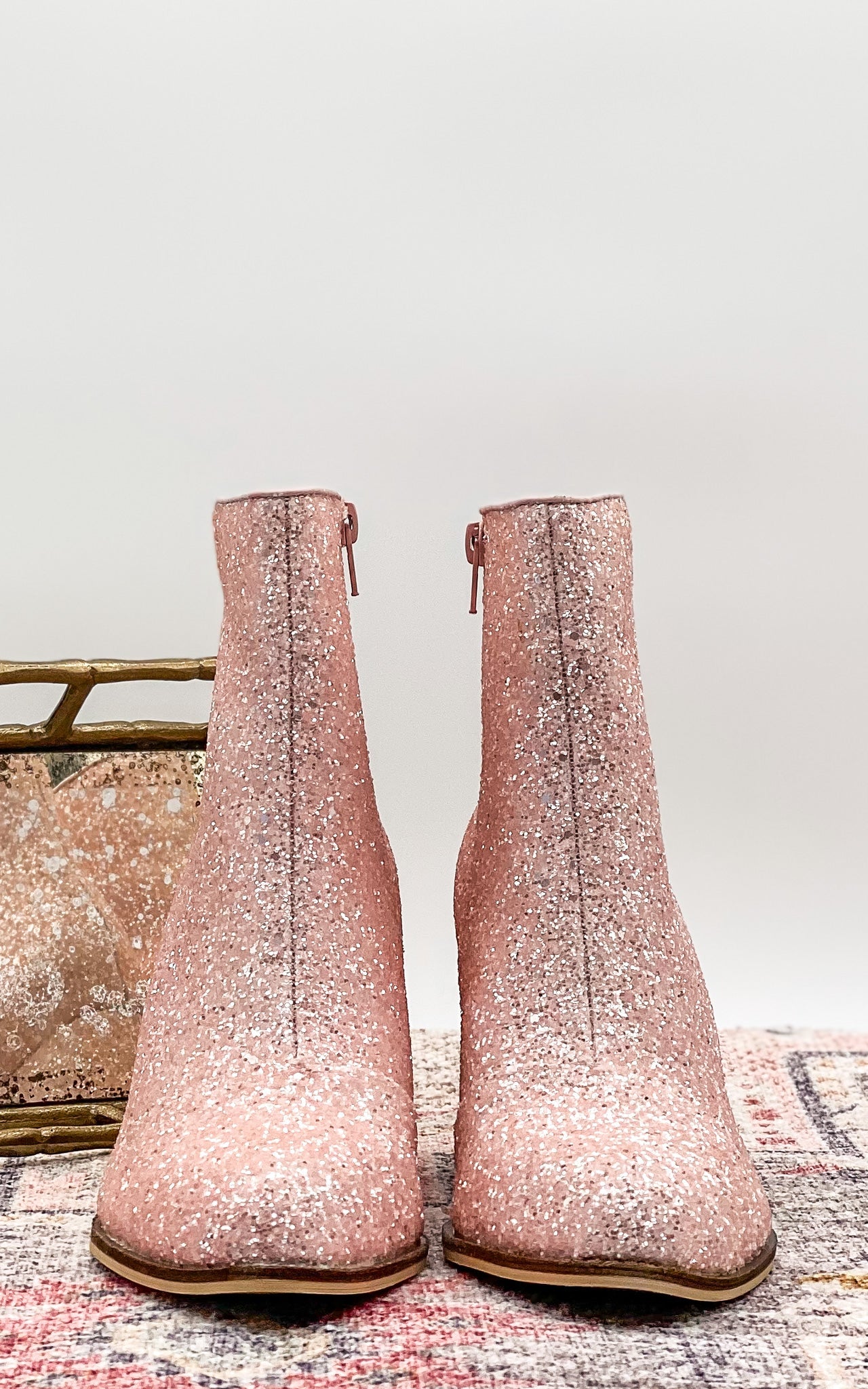 Corkys Razzle Dazzle Pink Booties