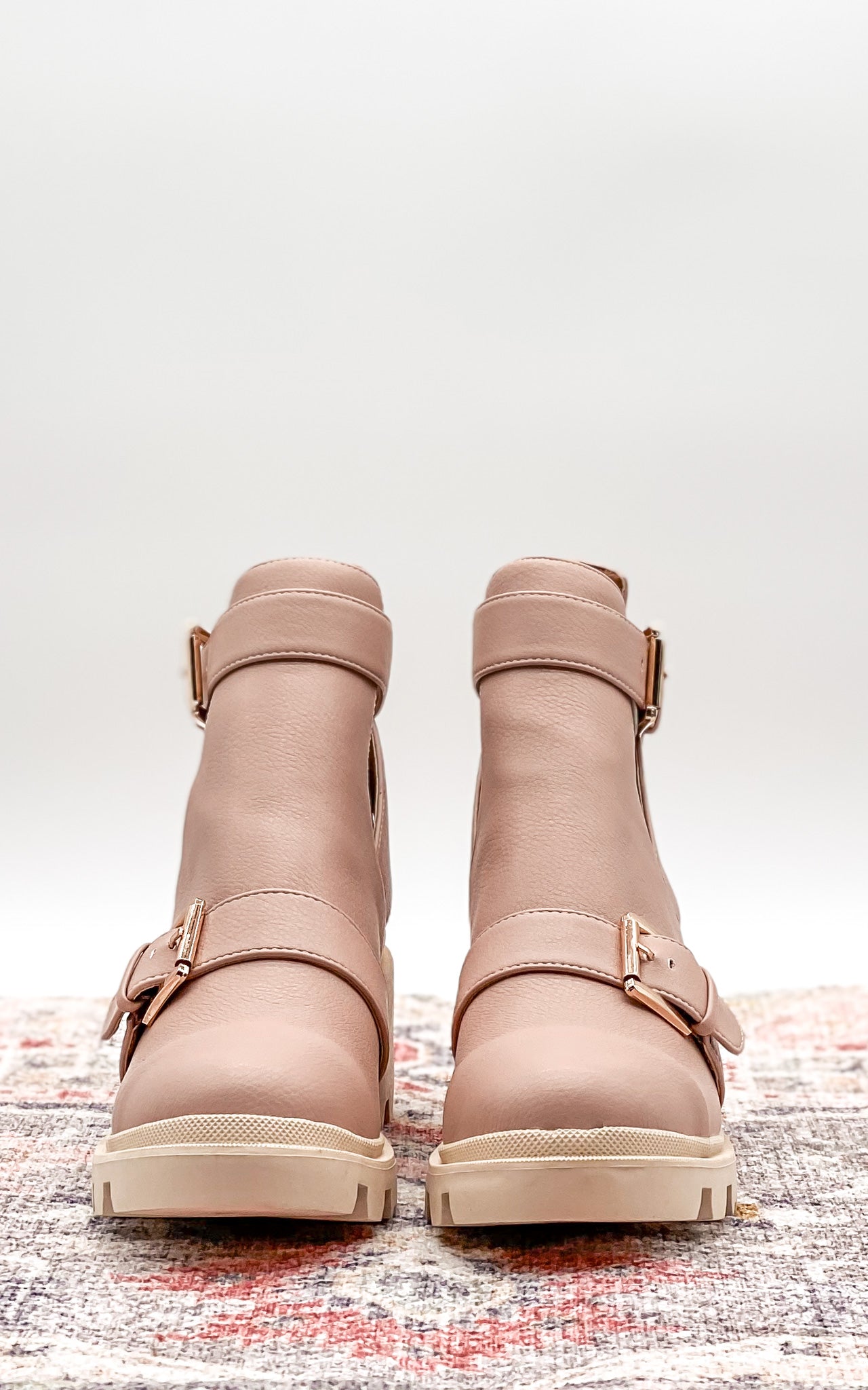 Beast Sony Booties in Blush