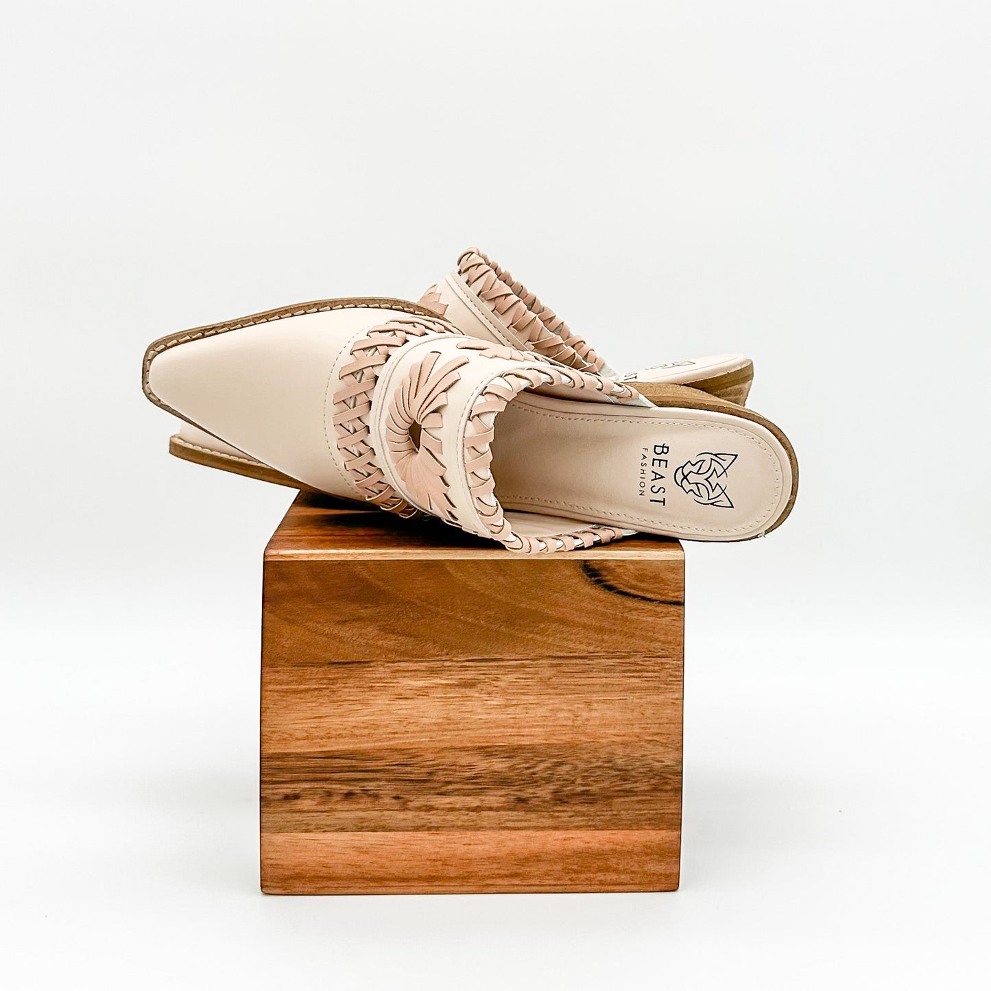 Beast Tessa Mule in Nude
