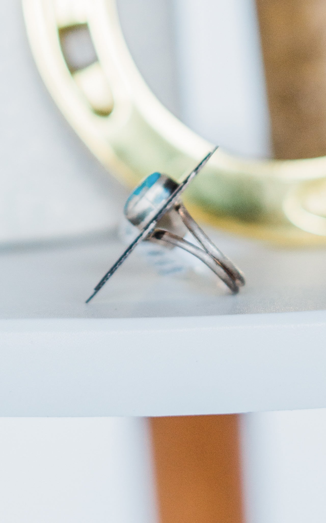 Bobby Skeets Kingman Turquoise Ring
