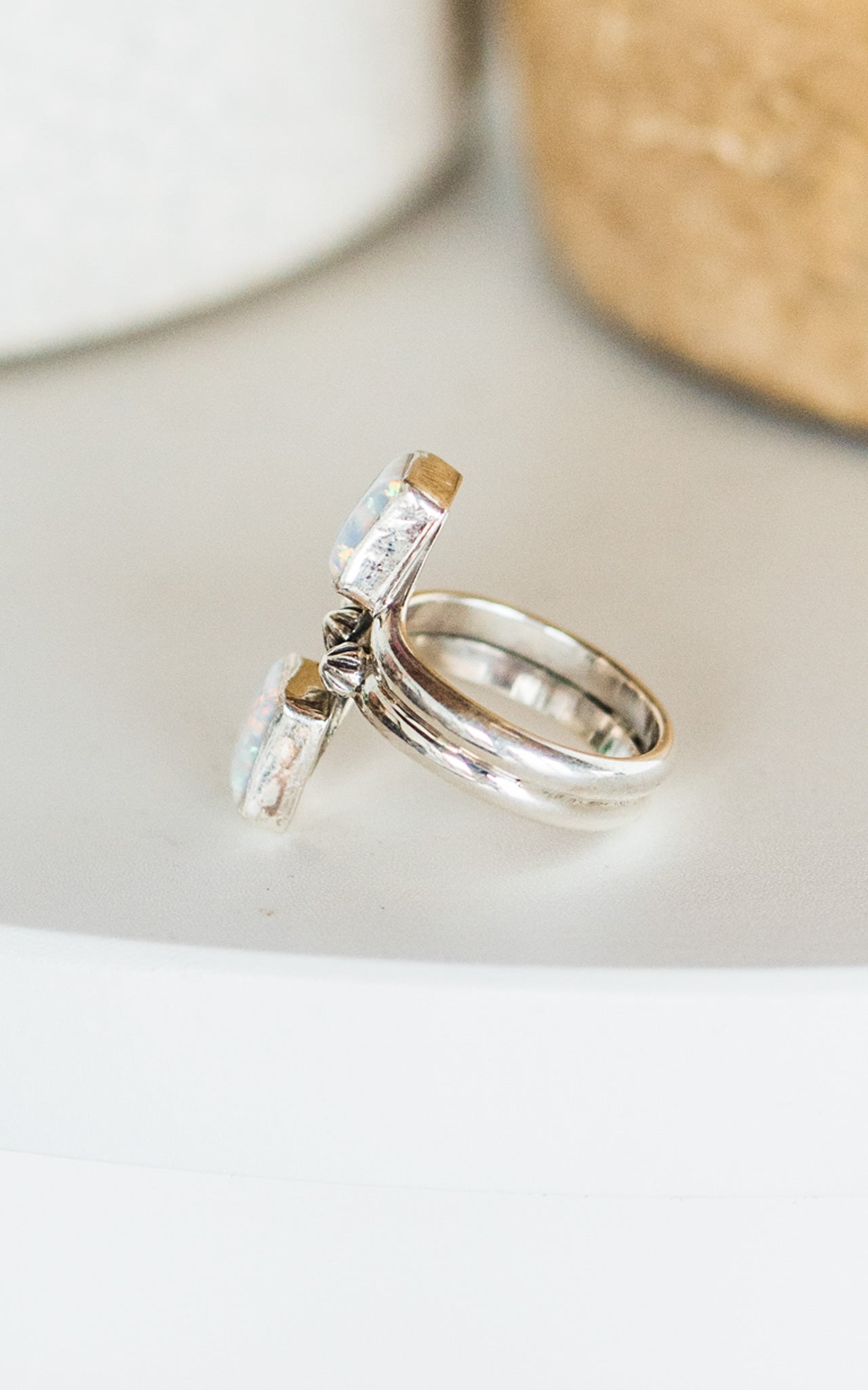 Bobby Platero Opal Ring