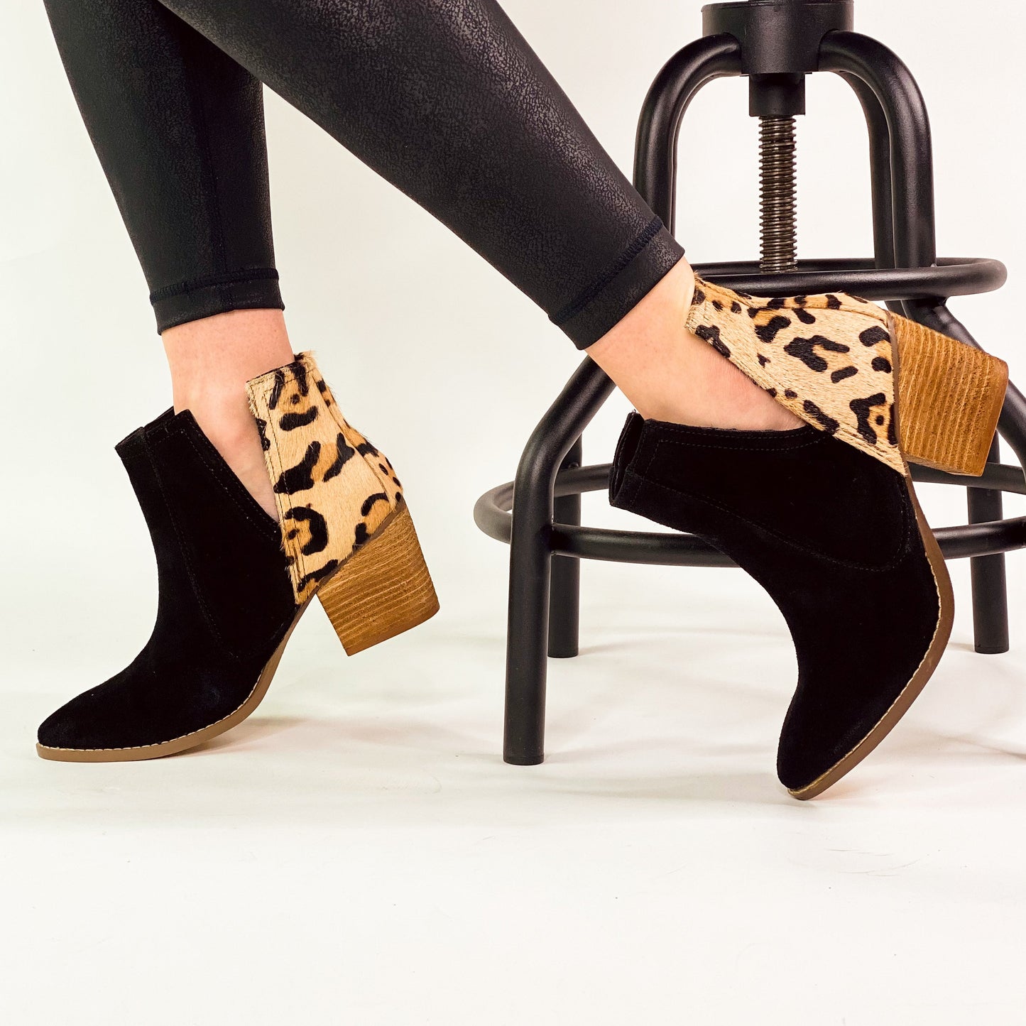 Naughty Monkey Camilyn Bootie in Black