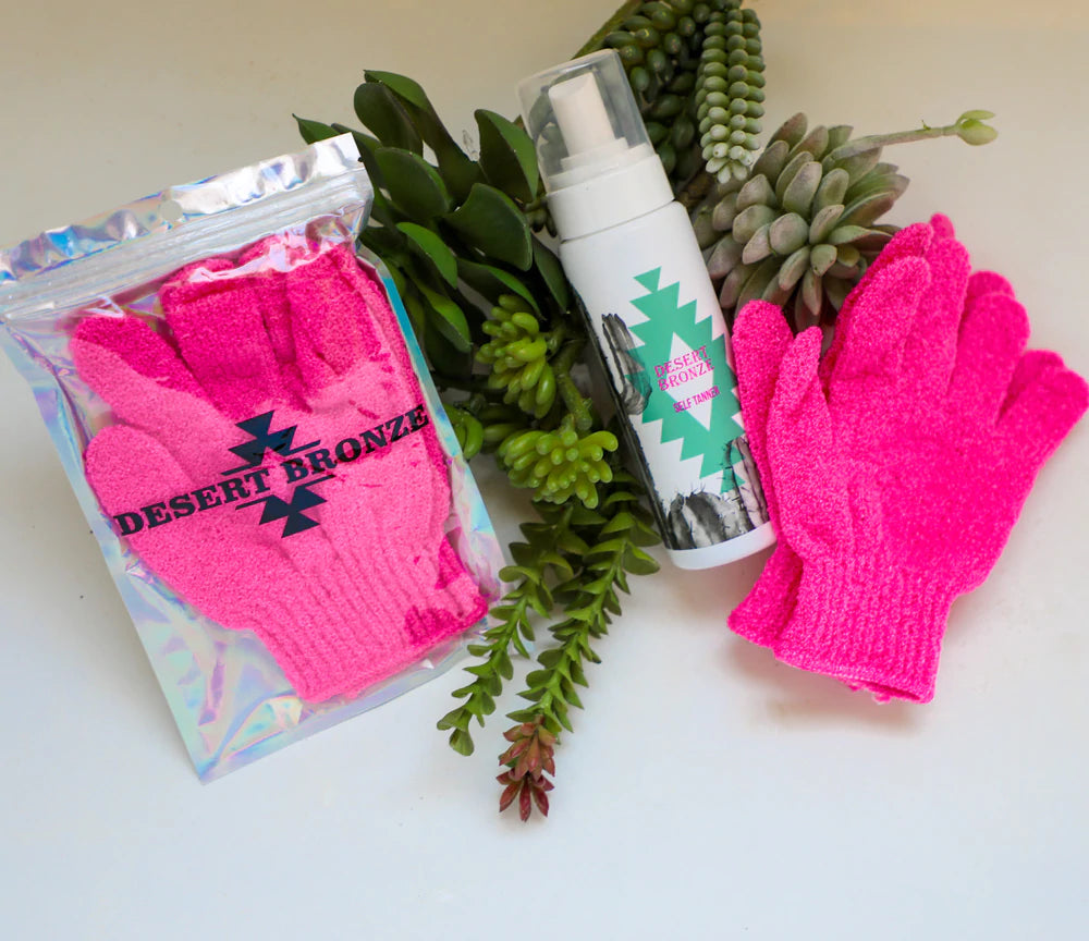 Desert Bronze Exfoliator Glove