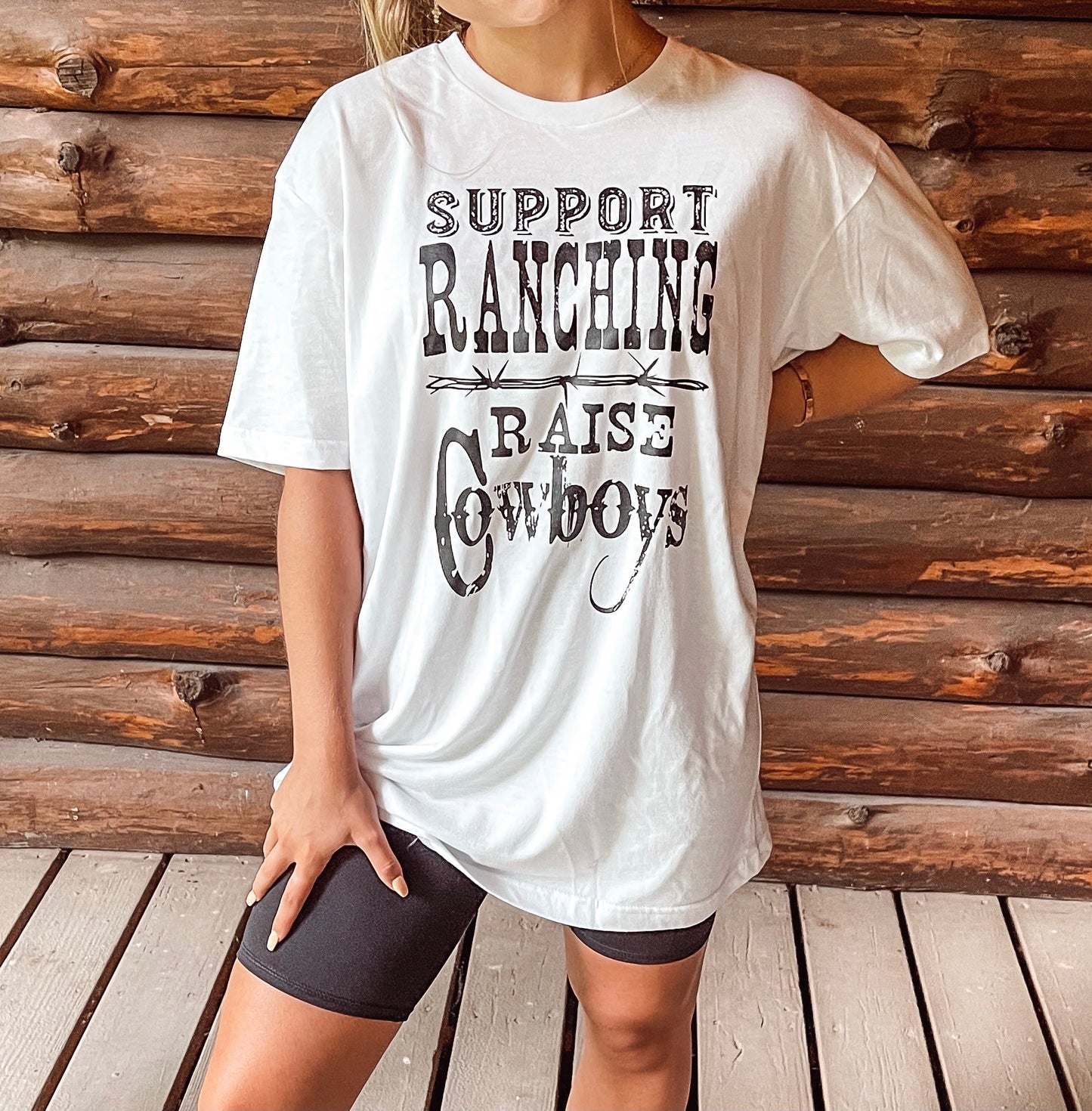 SUPPORT RANCHING RAISE COWBOYS