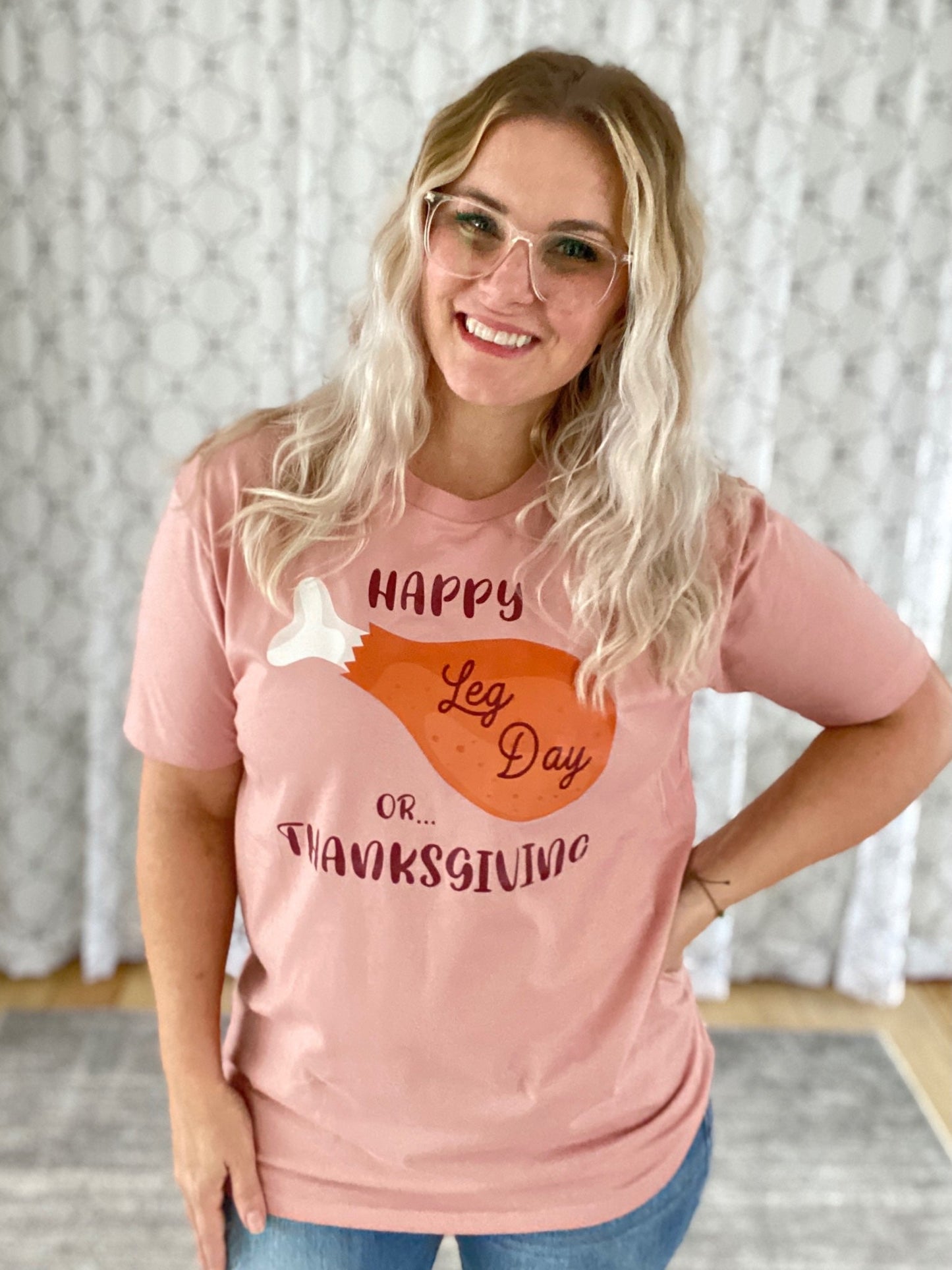Happy Leg Day Graphic Tee