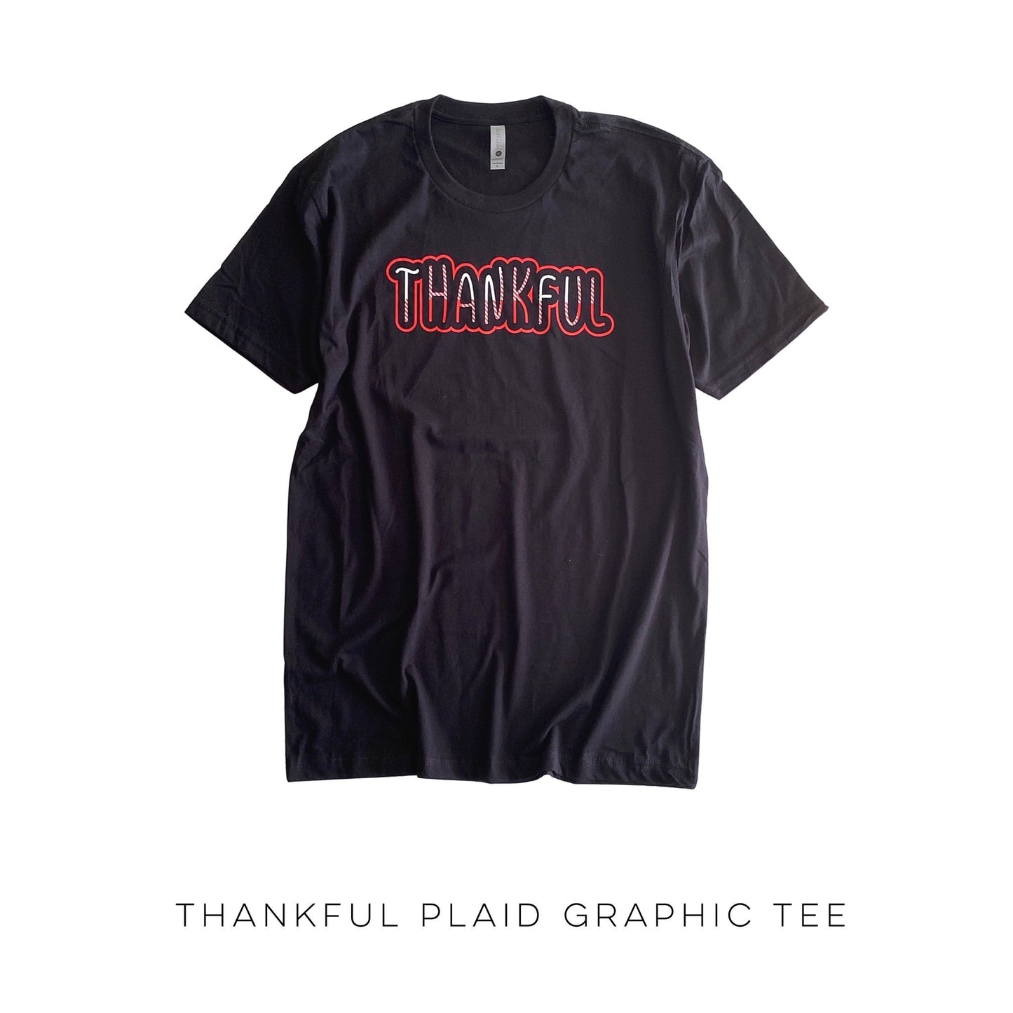 Thankful Plaid Graphic Tee