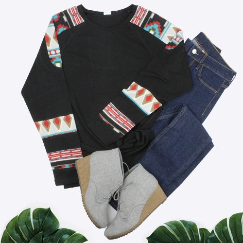 My Fall Aztec Top