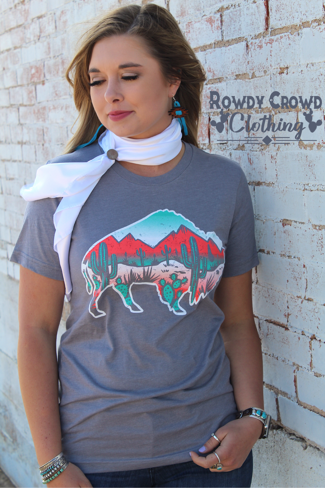 western apparel, western graphic tee, graphic western tees, wholesale clothing, western wholesale, women's western graphic tees, wholesale clothing and jewelry, western boutique clothing, western women's graphic tee, bison graphic tee, desert bison tee, buffalo graphic tee
