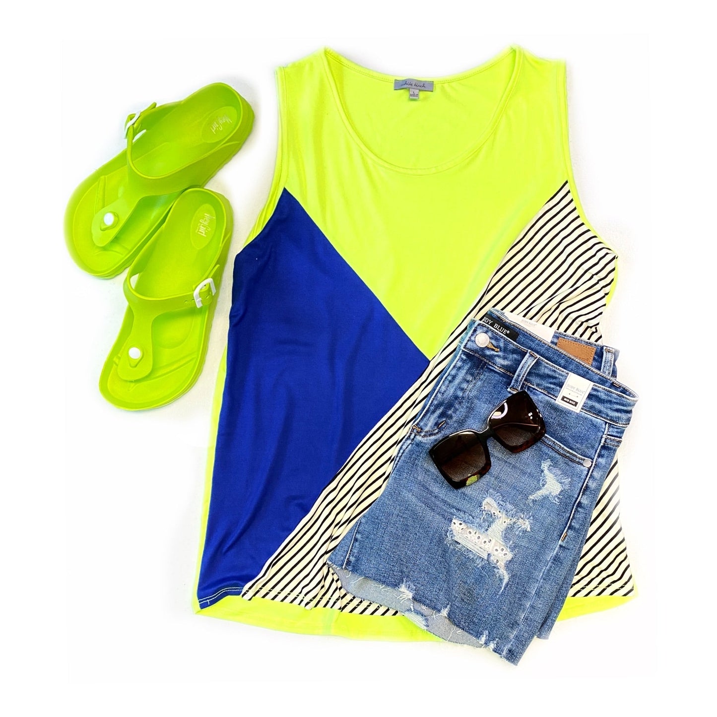 A Pop of Lime Jet Skis