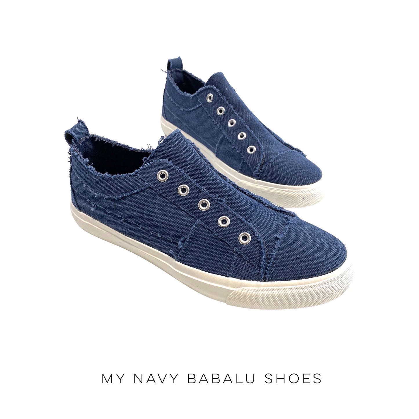 My Navy Babalu Shoes