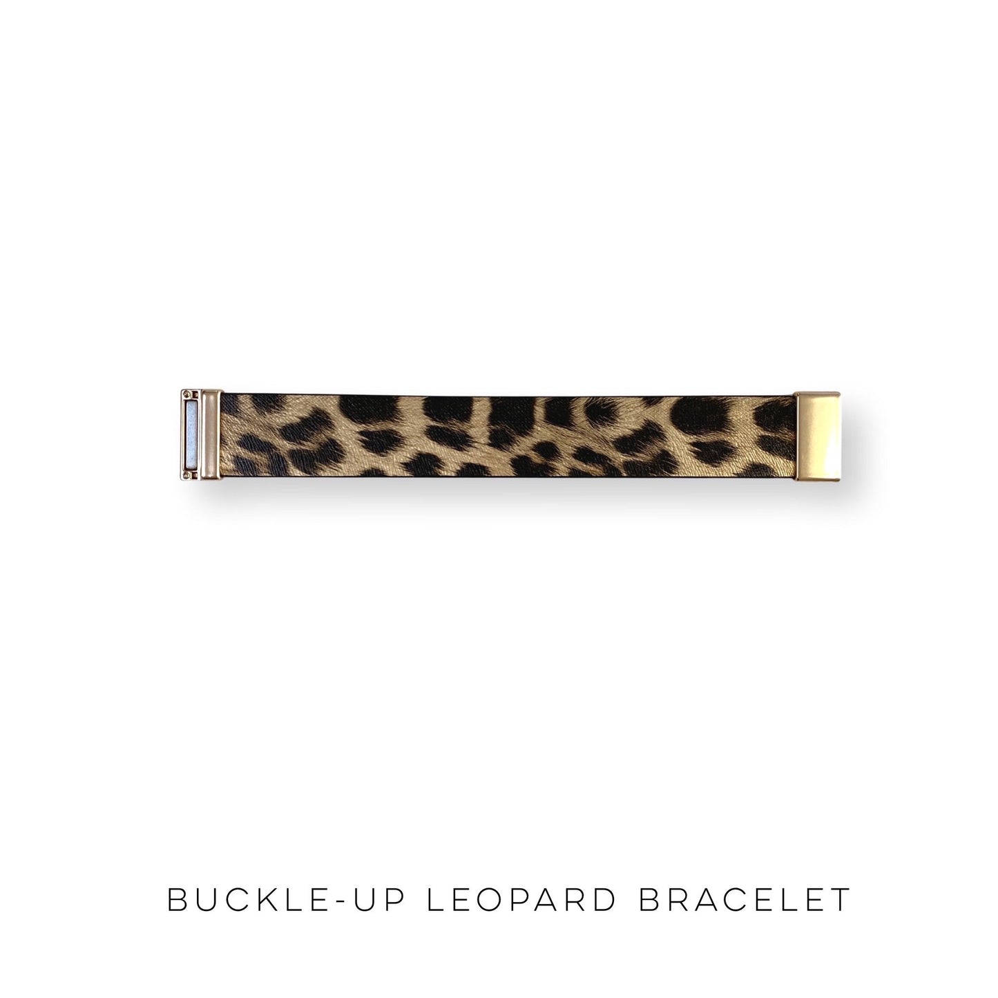 Buckle-Up Leopard Bracelet