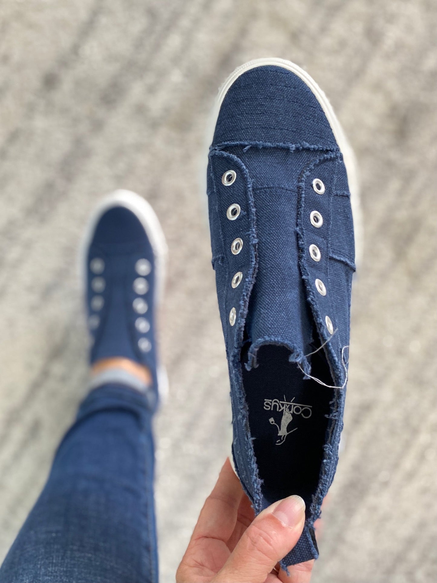 My Navy Babalu Shoes