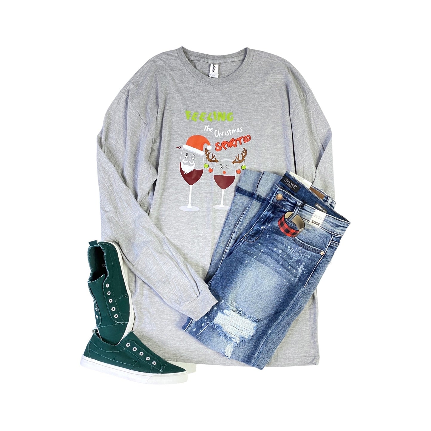 Feeling the Christmas Spirit Graphic Tee