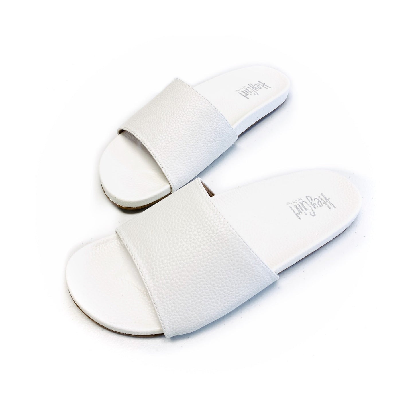The Backyard Slides in White