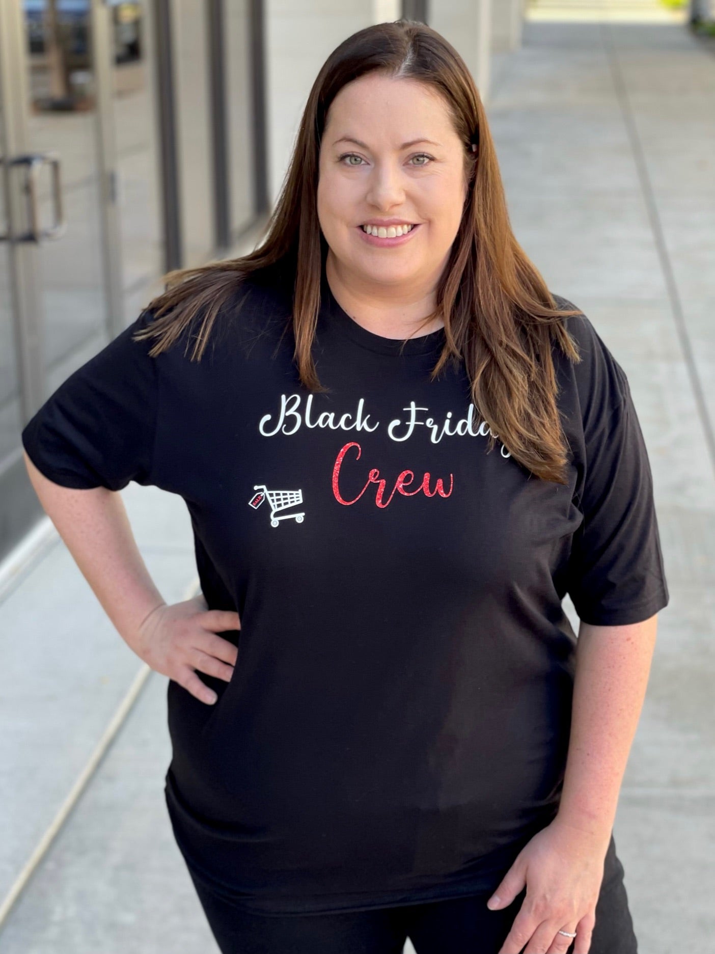 Black Friday Crew Graphic Tee
