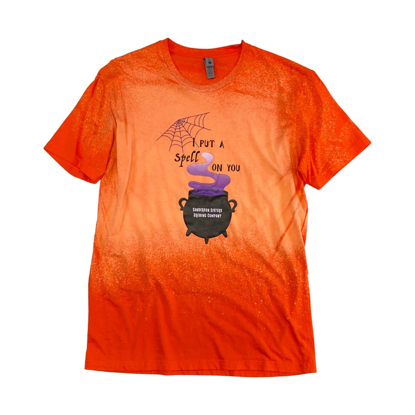 I Put A Spell On You Bleached Graphic Tee