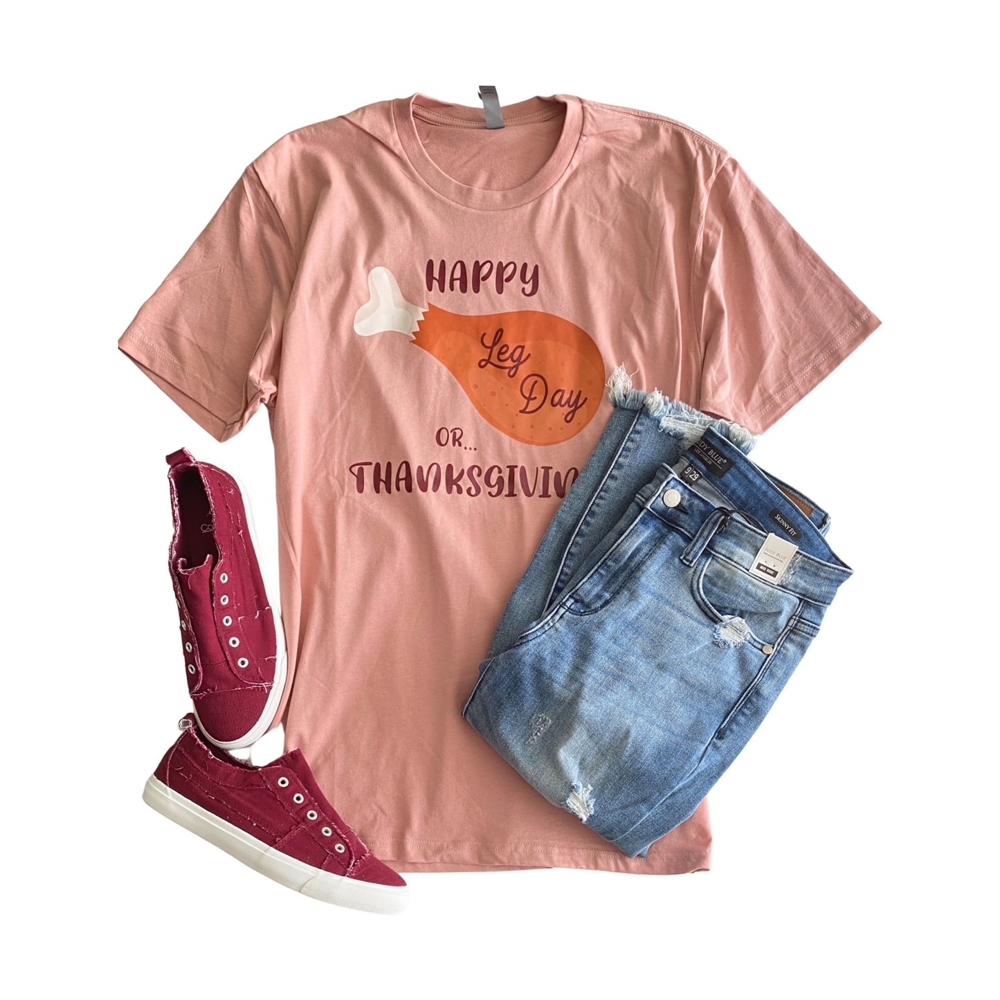 Happy Leg Day Graphic Tee