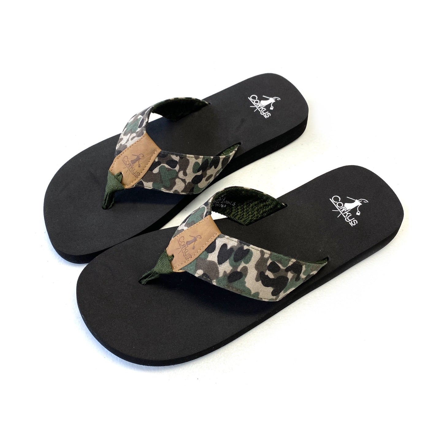 On The Trail Camo Flip Flops