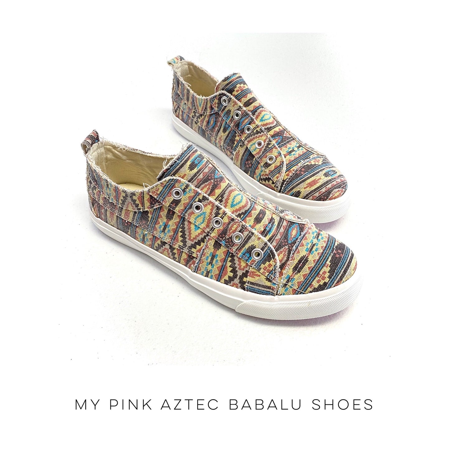 My Pink Aztec Babalu Shoes