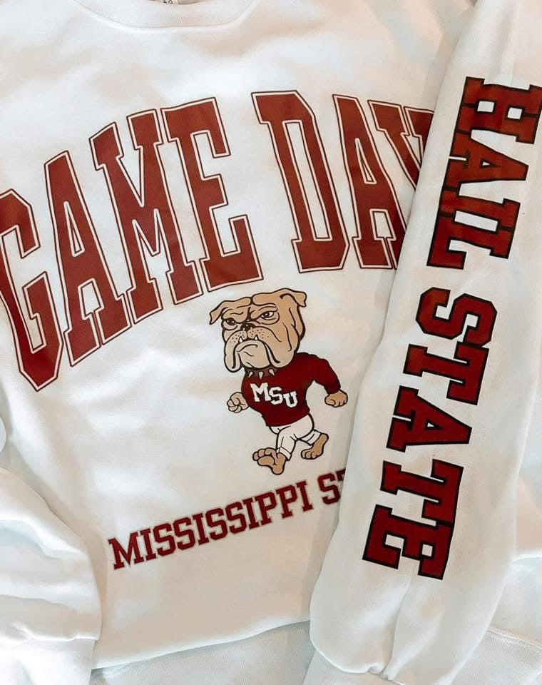 Game Day Sleeve sweatshirt- SUBLIMATION
