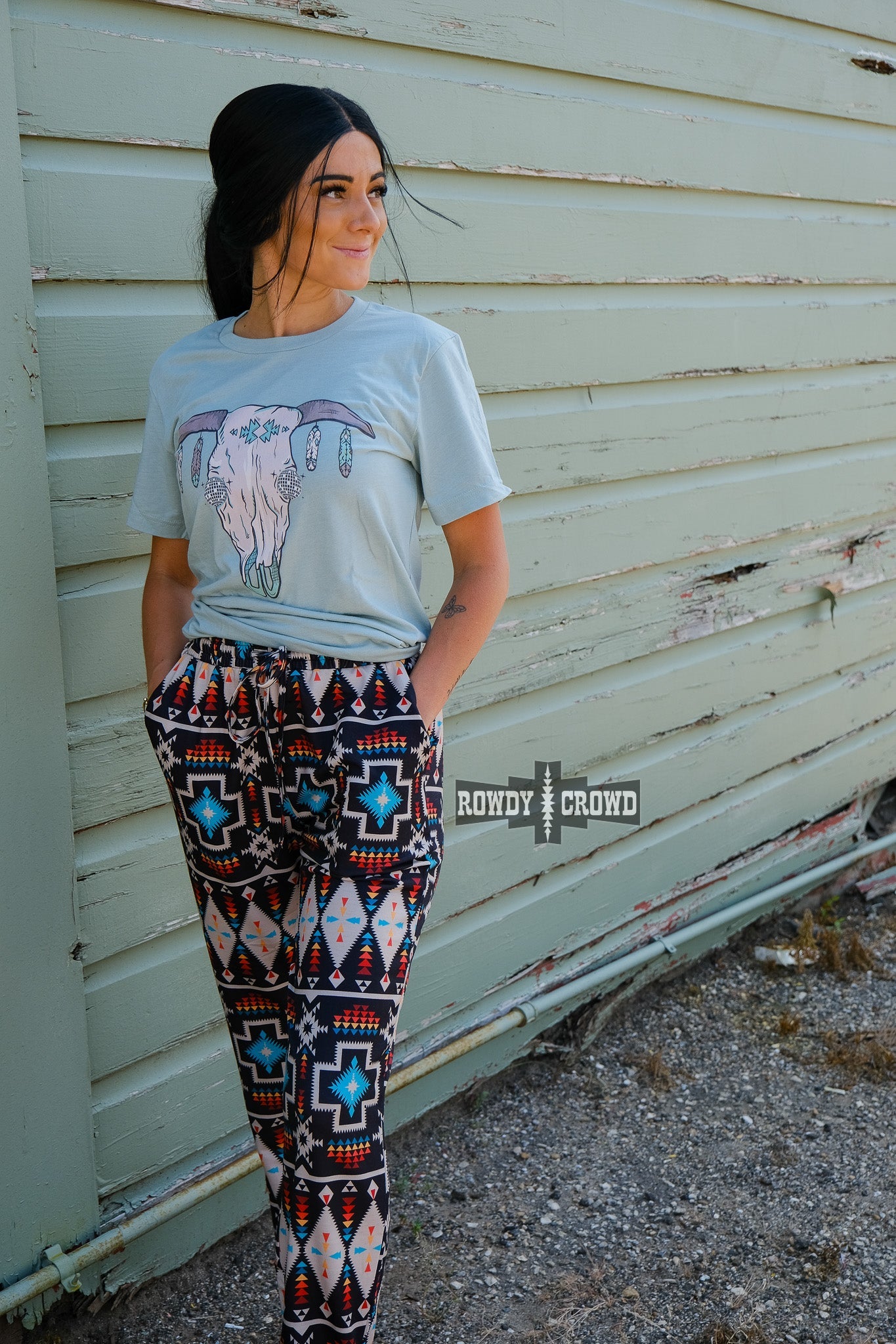Western Apparel, Western pants, Western Fashion, Western Boutique, Western Wholesale, cowgirl pants, western outfits, western attire, western style pants, western aztec print pants, wholesale clothing, aztec print pants, western jogger style pants, western joggers, western lounge pants, western aztec joggers