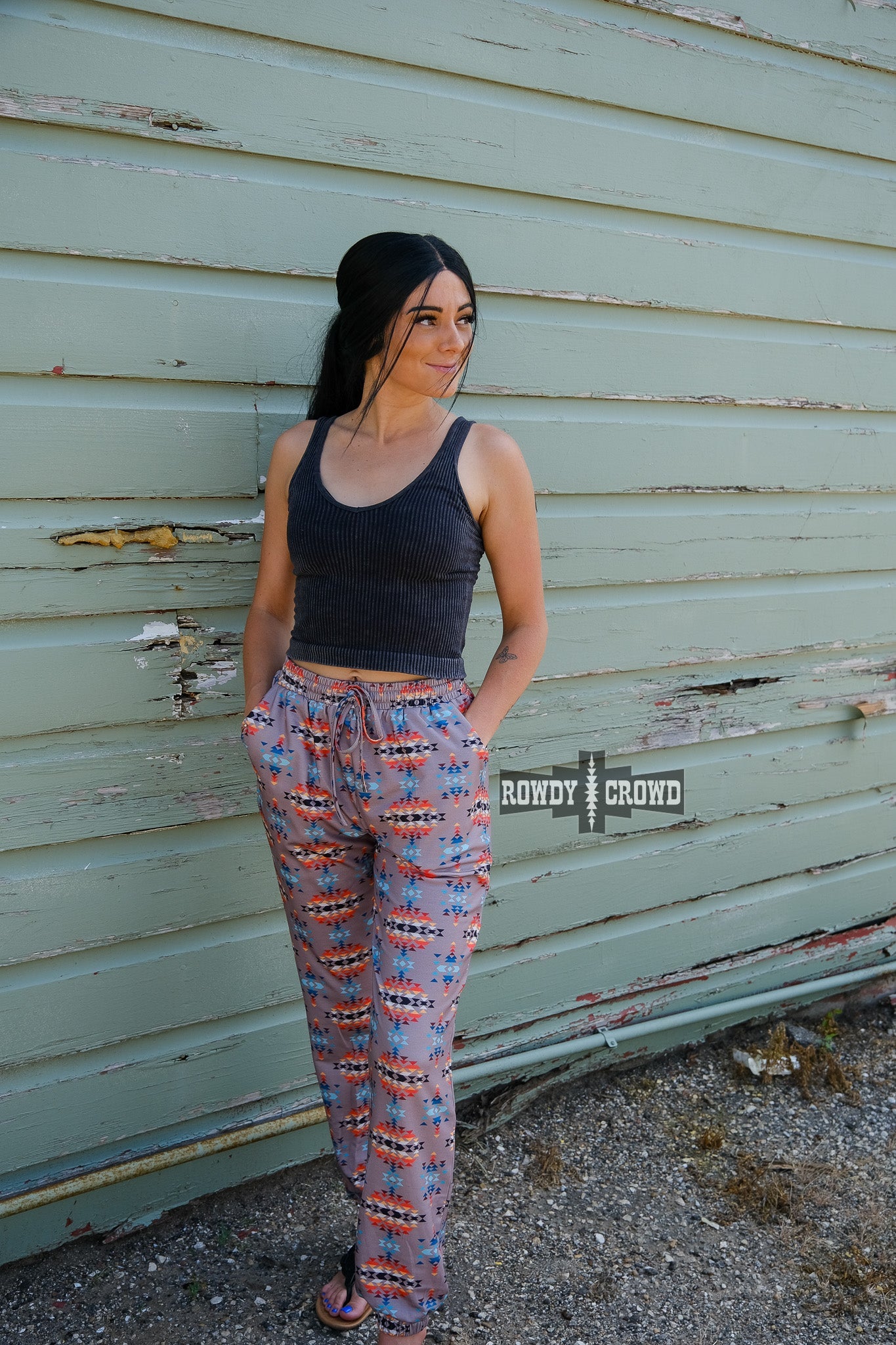 Western Apparel, Western pants, Western Fashion, Western Boutique, Western Wholesale, cowgirl pants, western outfits, western attire, western style pants, western aztec print pants, wholesale clothing, aztec print pants, western jogger style pants, western joggers, western lounge pants, western aztec joggers