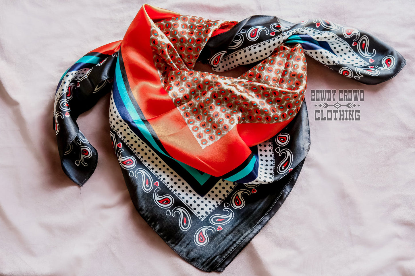 Women's scarf, Western Accessories, Western Apparel, Western Wholesale, western wild rags, cowboy rags, cowboy scarf, Wholesale Accessories, Wholesale Apparel, colorful wild rags, bright wild rags