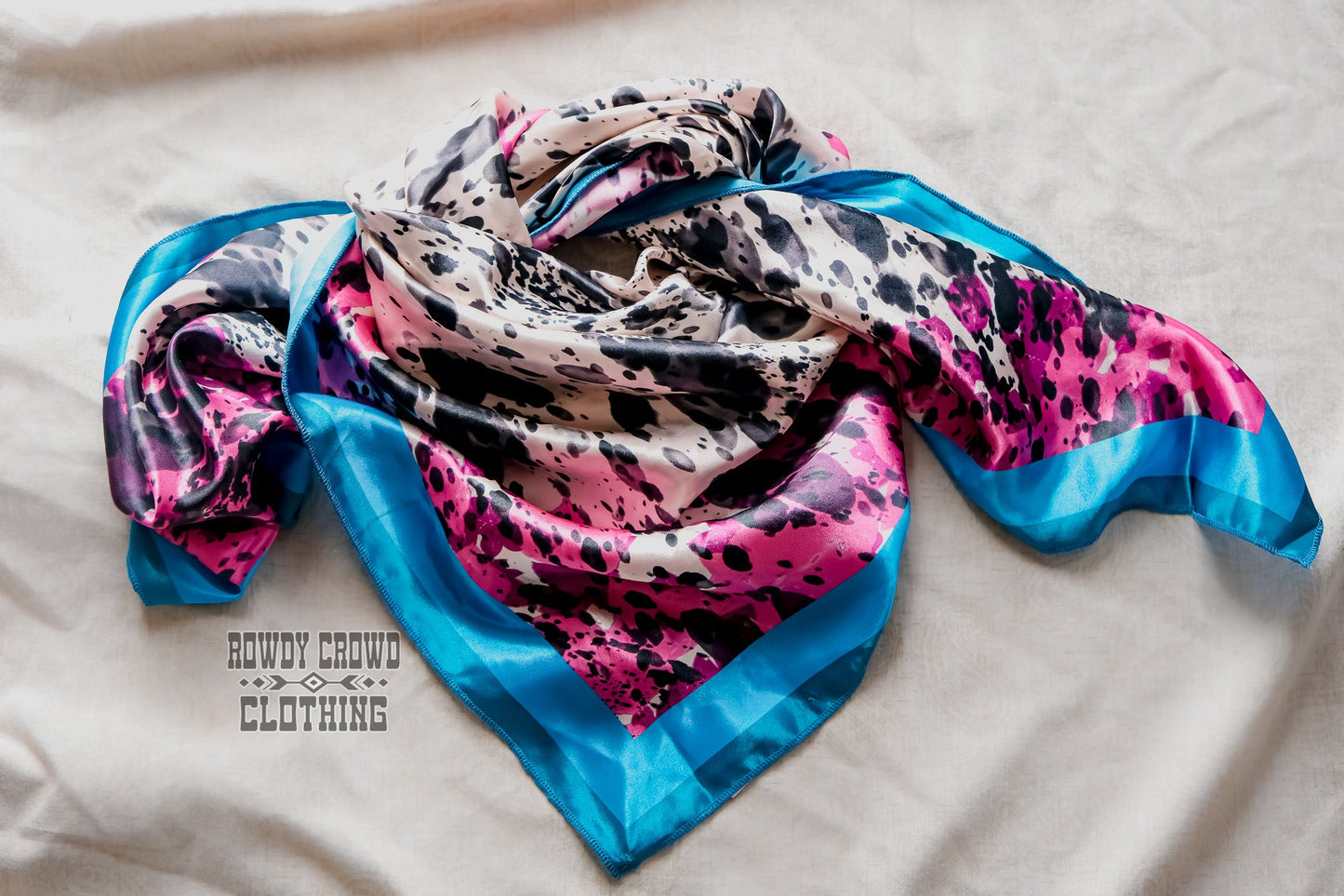 Women's scarf, Western Accessories, Western Apparel, Western Wholesale, western wild rags, cowboy rags, cowboy scarf, Wholesale Accessories, Wholesale Apparel, colorful wild rags, bright wild rags, boho western, cowprint wild rag