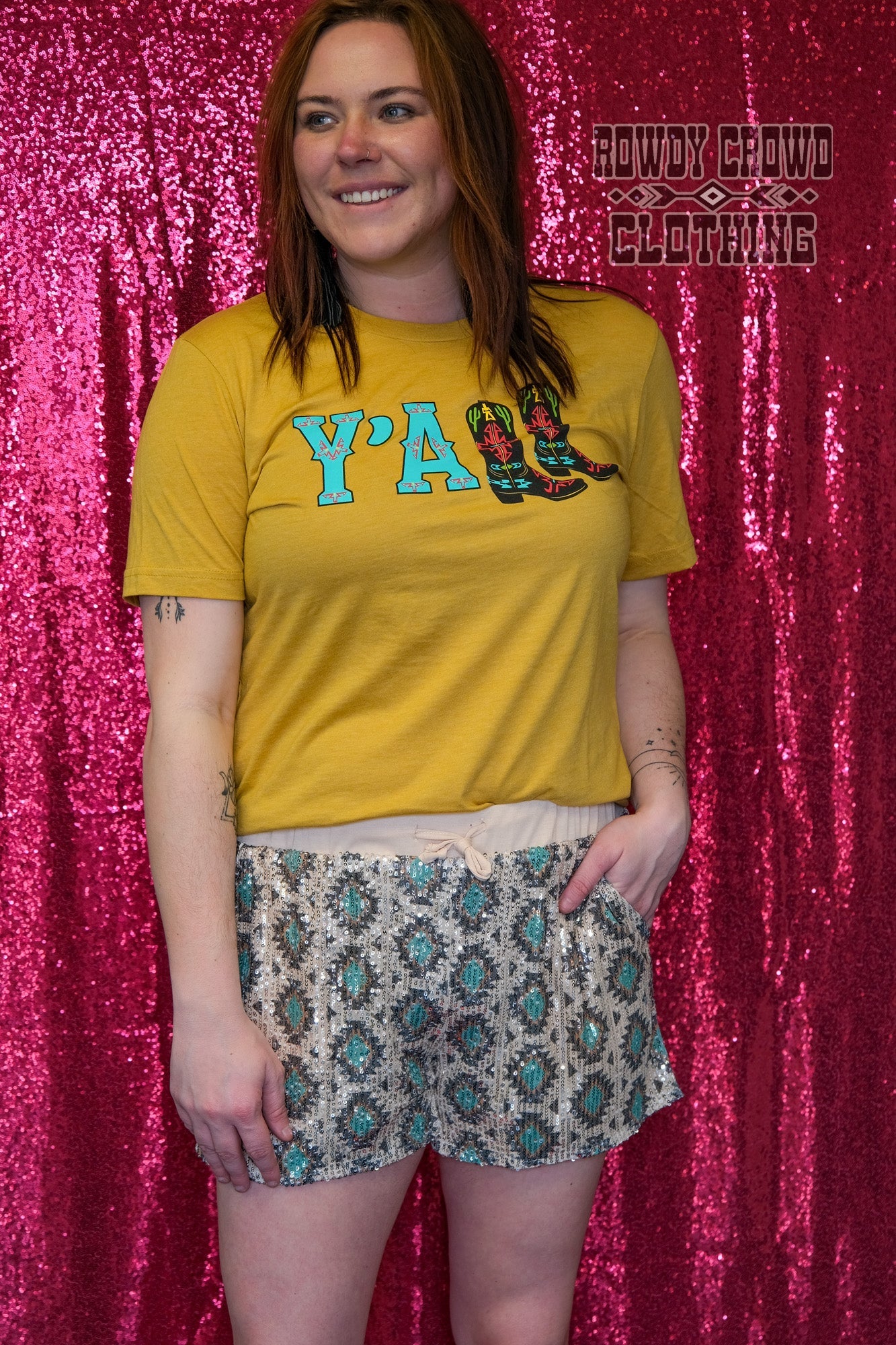 Western Apparel, Western shorts, Western Fashion, Western Boutique, Western Wholesale, cowgirl shorts, western outfits, western attire, western style shorts, western sequin shorts, wholesale clothing, sequin shorts, bling shorts, dressy western, western aztec shorts, aztec print shorts