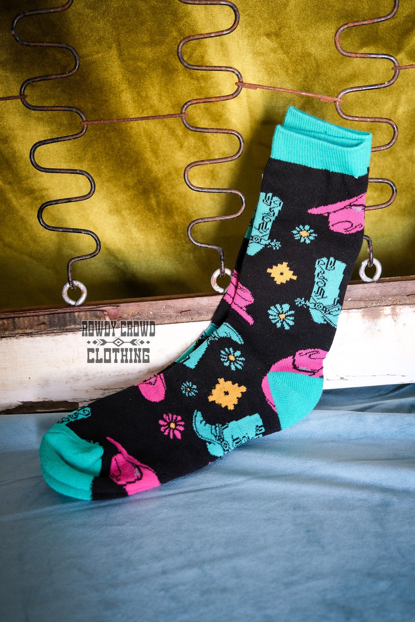 western accessories, western socks, cowboy socks, western fashion, western apparel, western clothing and accessories, cowgirl socks, western wear, western boutique, western wholesale, wholesale clothing, cowboy hat socks
