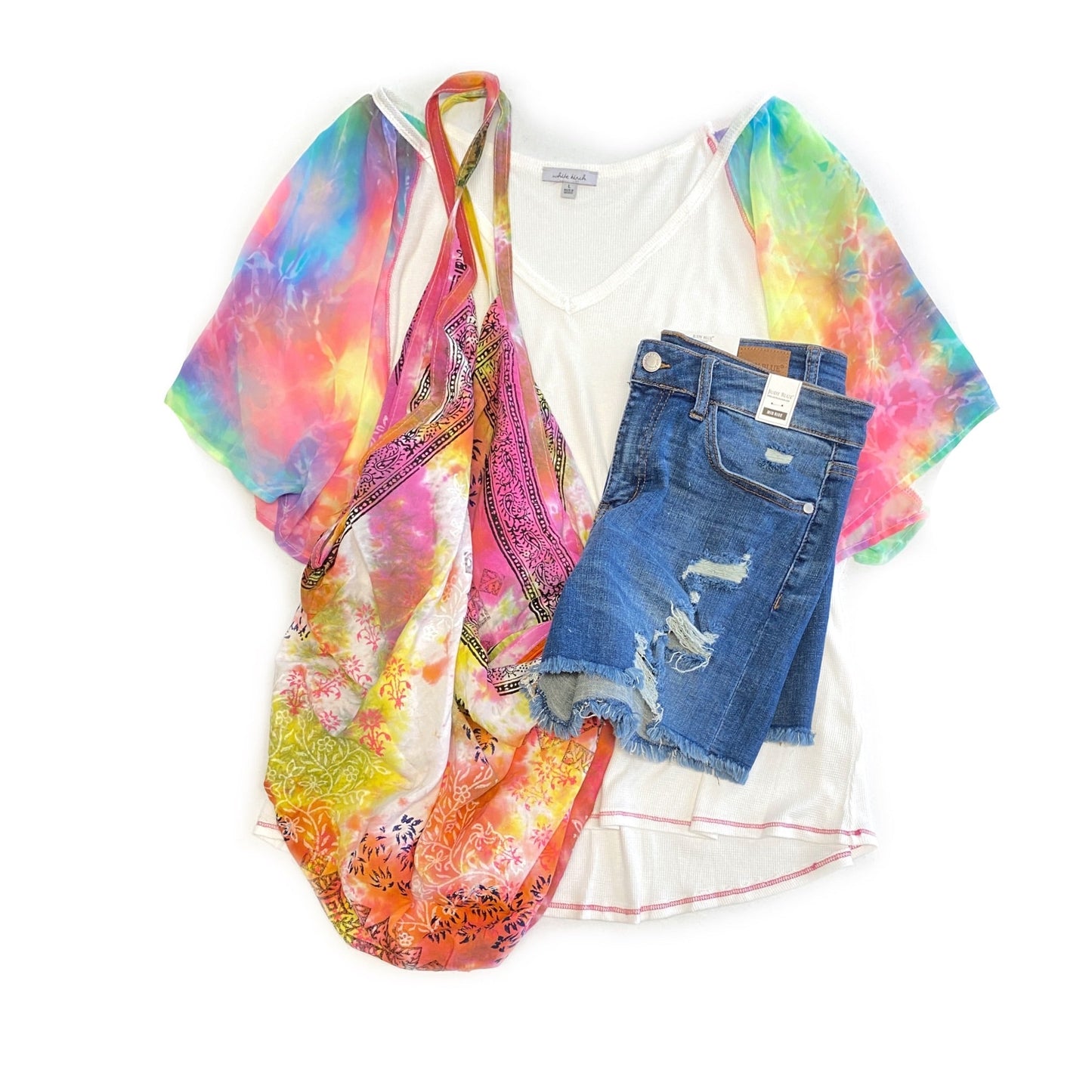 Namaste Tie Dye Shoulder Bag