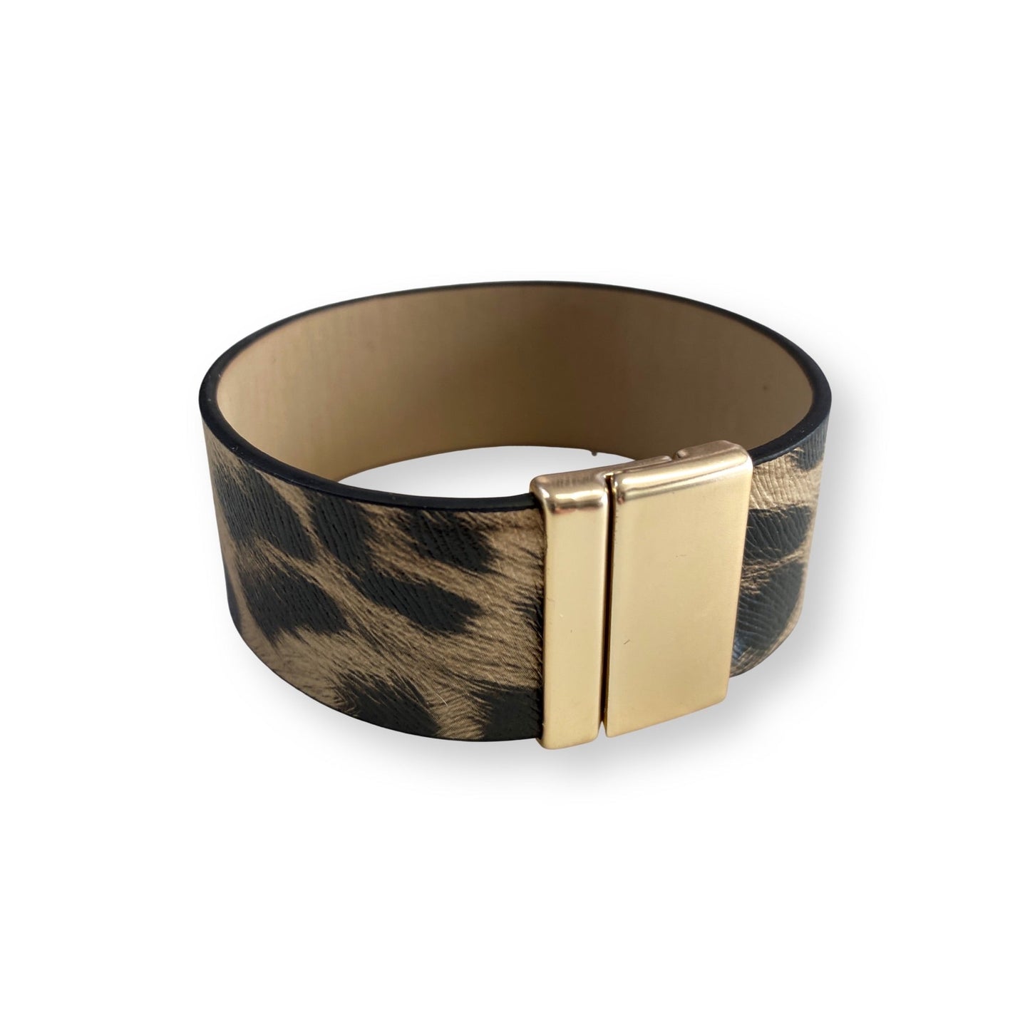 Buckle-Up Leopard Bracelet