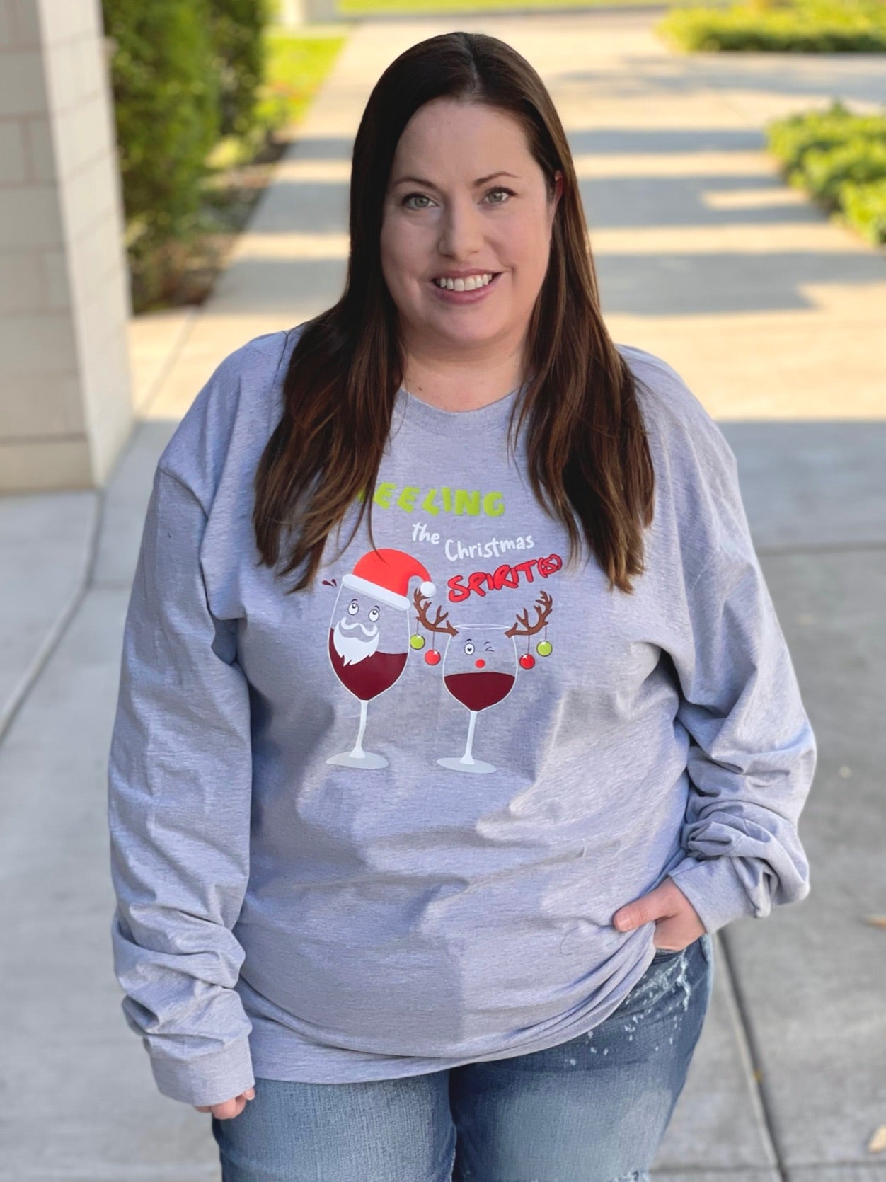 Feeling the Christmas Spirit Graphic Tee